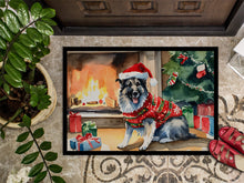 Load image into Gallery viewer, Norwegian Elkhound Cozy Christmas Doormat - 18X27 Indoor / Outdoor Rug | Made in USA
