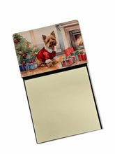 Load image into Gallery viewer, Norwich Terrier Cozy Christmas Sticky Note Holder- Refiilable Desk Accessory Note Pad