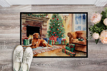 Load image into Gallery viewer, Nova Scotia Duck Tolling Retriever Cozy Christmas Doormat