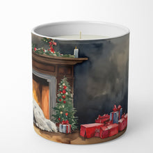 Load image into Gallery viewer, Old English Sheepdog Cozy Christmas Decorative Soy Candle