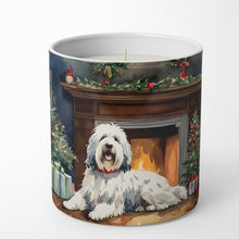 Load image into Gallery viewer, Old English Sheepdog Cozy Christmas Decorative Soy Candle