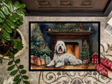 Load image into Gallery viewer, Old English Sheepdog Cozy Christmas Doormat - 18X27 Indoor / Outdoor Rug | Made in USA