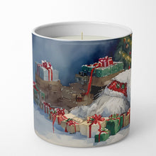Load image into Gallery viewer, Old English Sheepdog Cozy Christmas Decorative Soy Candle