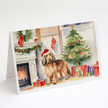 Load image into Gallery viewer, Otterhound Cozy Christmas Greeting Cards - Blank Note Cards – 8-Pack of Artist-Designed Cards with Envelopes