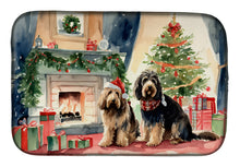 Load image into Gallery viewer, Otterhound Cozy Christmas Dish Drying Mat