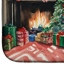 Load image into Gallery viewer, Pekingese Cozy Christmas Dish Drying Mat
