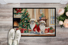 Load image into Gallery viewer, Pekingese Cozy Christmas Doormat-24x36 Indoor / Outdoor Rug | Made in USA
