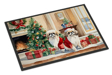 Load image into Gallery viewer, Pekingese Cozy Christmas Doormat-24x36 Indoor / Outdoor Rug | Made in USA