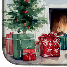 Load image into Gallery viewer, Pomeranian Cozy Christmas Dish Drying Mat