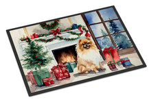 Load image into Gallery viewer, Pomeranian Cozy Christmas Doormat - 18X27 Indoor / Outdoor Rug | Made in USA