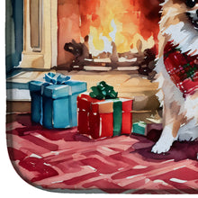 Load image into Gallery viewer, Pomeranian Cozy Christmas Dish Drying Mat