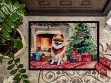 Load image into Gallery viewer, Pomeranian Cozy Christmas Doormat-24x36 Indoor / Outdoor Rug | Made in USA