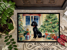 Load image into Gallery viewer, Poodle Cozy Christmas Doormat-24x36 Indoor / Outdoor Rug | Made in USA