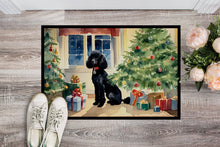 Load image into Gallery viewer, Poodle Cozy Christmas Doormat - 18X27 Indoor / Outdoor Rug | Made in USA