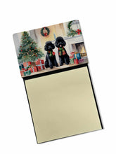 Load image into Gallery viewer, Poodle Cozy Christmas Sticky Note Holder- Refiilable Desk Accessory Note Pad