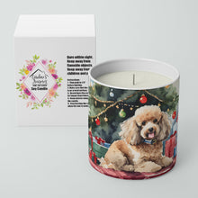 Load image into Gallery viewer, Poodle Cozy Christmas Decorative Soy Candle