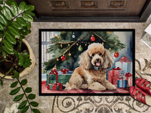 Load image into Gallery viewer, Poodle Cozy Christmas Doormat - 18X27 Indoor / Outdoor Rug | Made in USA