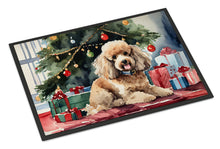 Load image into Gallery viewer, Poodle Cozy Christmas Doormat - 18X27 Indoor / Outdoor Rug | Made in USA