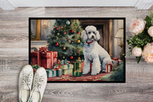 Load image into Gallery viewer, Poodle Cozy Christmas Doormat-24x36 Indoor / Outdoor Rug | Made in USA