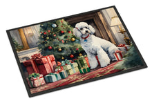 Load image into Gallery viewer, Poodle Cozy Christmas Doormat-24x36 Indoor / Outdoor Rug | Made in USA