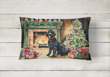 Load image into Gallery viewer, Portuguese Water Dog Cozy Christmas Throw Pillow