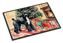 Load image into Gallery viewer, Portuguese Water Dog Cozy Christmas Doormat-24x36 Indoor / Outdoor Rug | Made in USA