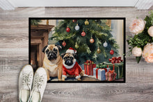 Load image into Gallery viewer, Pug Cozy Christmas Doormat-24x36 Indoor / Outdoor Rug | Made in USA