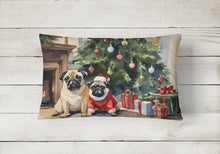 Load image into Gallery viewer, Pug Cozy Christmas Throw Pillow