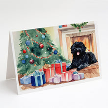 Load image into Gallery viewer, Puli Cozy Christmas Greeting Cards - Blank Note Cards – 8-Pack of Artist-Designed Cards with Envelopes