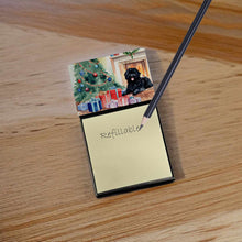 Load image into Gallery viewer, Puli Cozy Christmas Sticky Note Holder- Refiilable Desk Accessory Note Pad