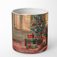 Load image into Gallery viewer, Redbone Coonhound Cozy Christmas Decorative Soy Candle