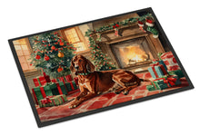 Load image into Gallery viewer, Redbone Coonhound Cozy Christmas Doormat