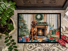 Load image into Gallery viewer, Rhodesian Ridgeback Cozy Christmas Doormat-24x36 Indoor / Outdoor Rug | Made in USA
