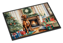Load image into Gallery viewer, Rhodesian Ridgeback Cozy Christmas Doormat-24x36 Indoor / Outdoor Rug | Made in USA