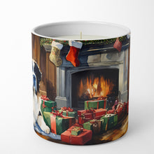 Load image into Gallery viewer, Saint Bernard Cozy Christmas Decorative Soy Candle