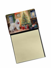 Load image into Gallery viewer, Samoyed Cozy Christmas Sticky Note Holder- Refiilable Desk Accessory Note Pad