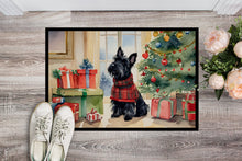 Load image into Gallery viewer, Scottish Terrier Cozy Christmas Doormat