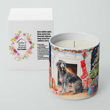 Load image into Gallery viewer, Scottish Deerhound Cozy Christmas Decorative Soy Candle