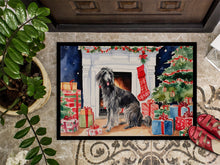 Load image into Gallery viewer, Scottish Deerhound Cozy Christmas Doormat - 18X27 Indoor / Outdoor Rug | Made in USA