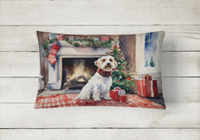 Load image into Gallery viewer, Sealyham Terrier Cozy Christmas Throw Pillow