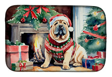 Load image into Gallery viewer, Shar Pei Cozy Christmas Dish Drying Mat