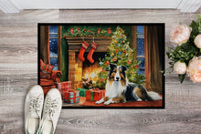 Load image into Gallery viewer, Sheltie Cozy Christmas Doormat-24x36 Indoor / Outdoor Rug | Made in USA