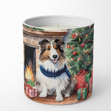 Load image into Gallery viewer, Sheltie Cozy Christmas Decorative Soy Candle