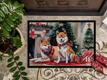 Load image into Gallery viewer, Shiba Inu Cozy Christmas Doormat