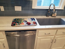 Load image into Gallery viewer, Shih Tzu Cozy Christmas Dish Drying Mat