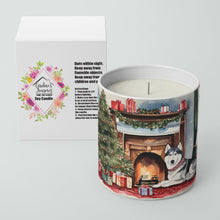 Load image into Gallery viewer, Siberian Husky Cozy Christmas Decorative Soy Candle
