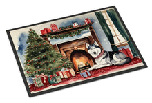 Load image into Gallery viewer, Siberian Husky Cozy Christmas Doormat-24x36 Indoor / Outdoor Rug | Made in USA