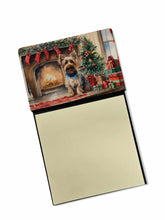 Load image into Gallery viewer, Silky Terrier Cozy Christmas Sticky Note Holder- Refiilable Desk Accessory Note Pad