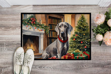 Load image into Gallery viewer, Weimaraner Cozy Christmas Doormat