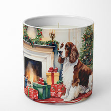 Load image into Gallery viewer, Welsh Springer Spaniel Cozy Christmas Decorative Soy Candle